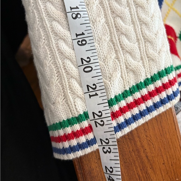 Vintage Liz Sport Colorful Argyle Cardigan Sweater - Picture 4 of 6